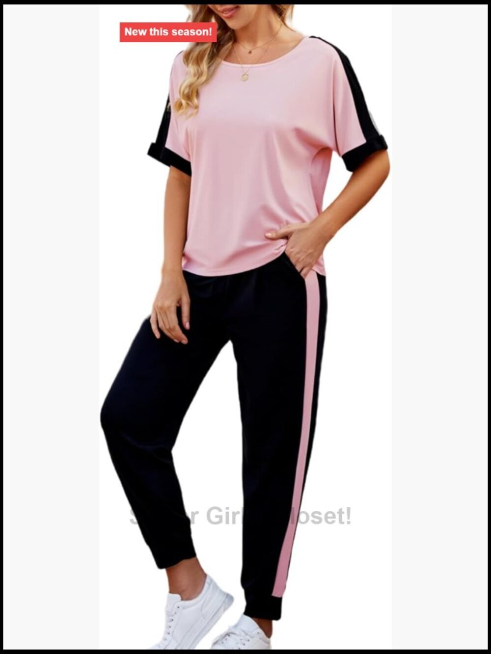 Women 2 Piece Lounge Sets Soft Sweatsuits Casual Matching Outfits